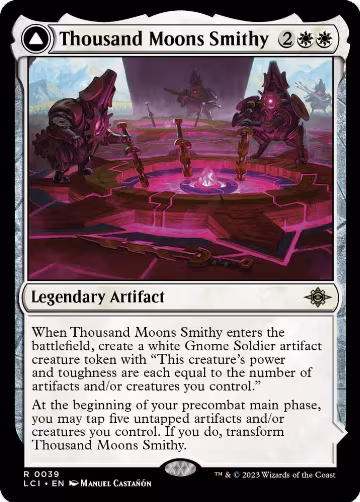 Thousand Moons Smithy (39), The Lost Caverns of Ixalan — Magic card price