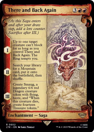 There and Back Again (Showcase Scrolls) (602), Universes Beyond: The Lord of the Rings: Tales of Middle-earth — Magic card price