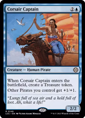 Corsair Captain (149), Commander: The Lost Caverns of Ixalan — Magic card price