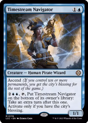 Timestream Navigator (178), Commander: The Lost Caverns of Ixalan — Magic card price