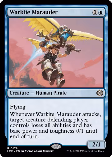 Warkite Marauder (179), Commander: The Lost Caverns of Ixalan — Magic card price