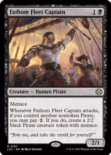 Fathom Fleet Captain (197), Commander: The Lost Caverns of Ixalan — Magic card price