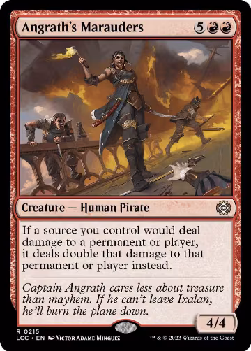Angrath's Marauders (215), Commander: The Lost Caverns of Ixalan — Magic card price