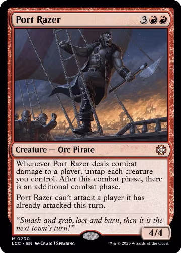 Port Razer (230), Commander: The Lost Caverns of Ixalan — Magic card price