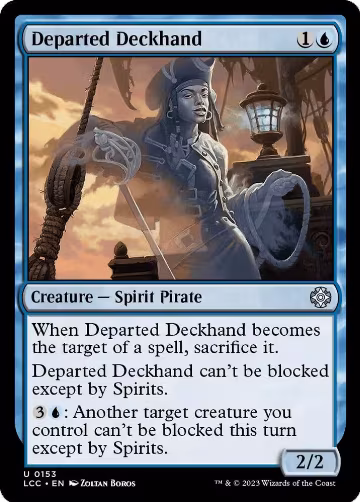 Departed Deckhand (153), Commander: The Lost Caverns of Ixalan — Magic card price