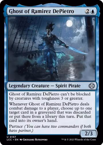 Ghost of Ramirez DePietro (157), Commander: The Lost Caverns of Ixalan — Magic card price