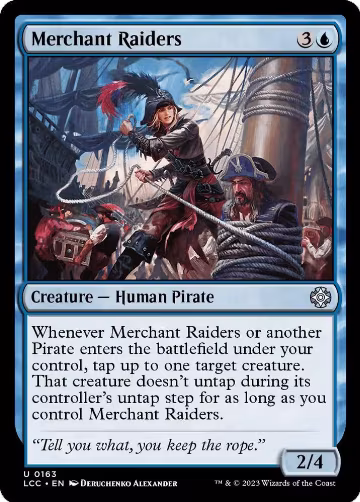 Merchant Raiders (163), Commander: The Lost Caverns of Ixalan — Magic card price