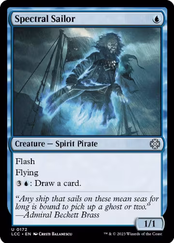 Spectral Sailor (172), Commander: The Lost Caverns of Ixalan — Magic card price