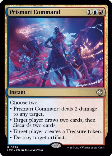 Prismari Command (279), Commander: The Lost Caverns of Ixalan — Magic card price