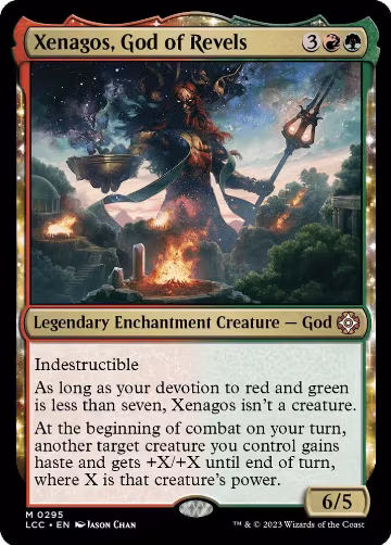 Xenagos, God of Revels (295), Commander: The Lost Caverns of Ixalan — Magic card price