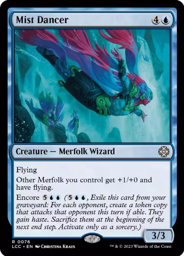 Mist Dancer (76), Commander: The Lost Caverns of Ixalan — Magic card price