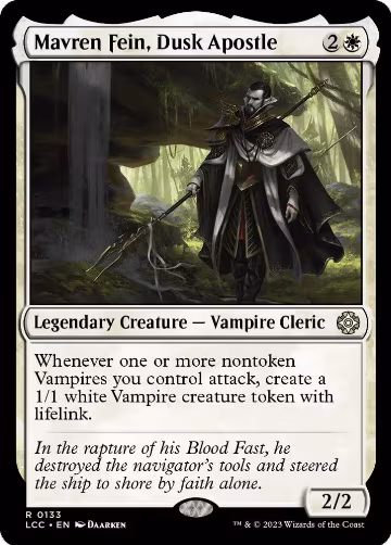 Mavren Fein, Dusk Apostle (133), Commander: The Lost Caverns of Ixalan — Magic card price