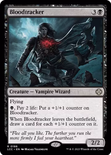 Bloodtracker (186), Commander: The Lost Caverns of Ixalan — Magic card price