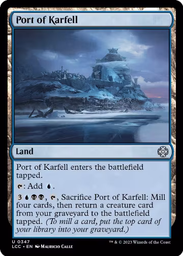 Port of Karfell (347), Commander: The Lost Caverns of Ixalan — Magic card price