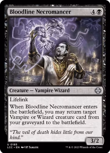 Bloodline Necromancer (185), Commander: The Lost Caverns of Ixalan — Magic card price