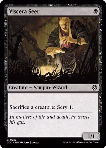 Viscera Seer (213), Commander: The Lost Caverns of Ixalan — Magic card price