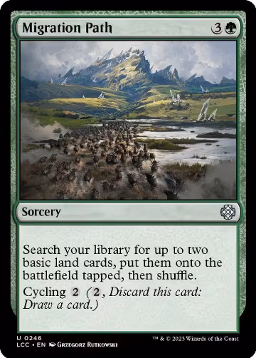 Migration Path (246), Commander: The Lost Caverns of Ixalan — Magic card price