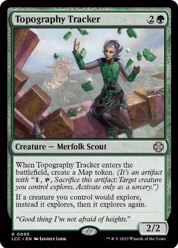 Topography Tracker (95), Commander: The Lost Caverns of Ixalan — Magic card price