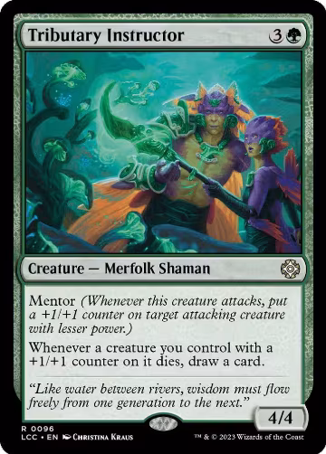 Tributary Instructor (96), Commander: The Lost Caverns of Ixalan — Magic card price