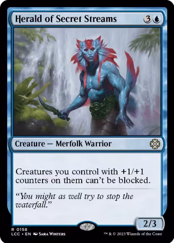 Herald of Secret Streams (158), Commander: The Lost Caverns of Ixalan — Magic card price
