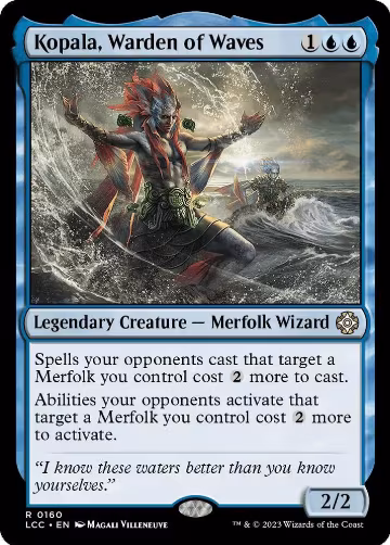 Kopala, Warden of Waves (160), Commander: The Lost Caverns of Ixalan — Magic card price