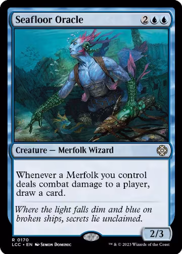 Seafloor Oracle (170), Commander: The Lost Caverns of Ixalan — Magic card price