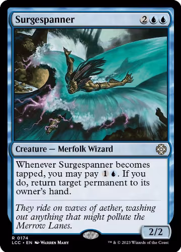 Surgespanner (174), Commander: The Lost Caverns of Ixalan — Magic card price