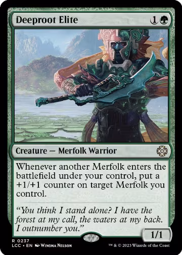 Deeproot Elite (237), Commander: The Lost Caverns of Ixalan — Magic card price