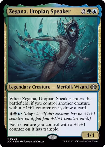 Zegana, Utopian Speaker (298), Commander: The Lost Caverns of Ixalan — Magic card price