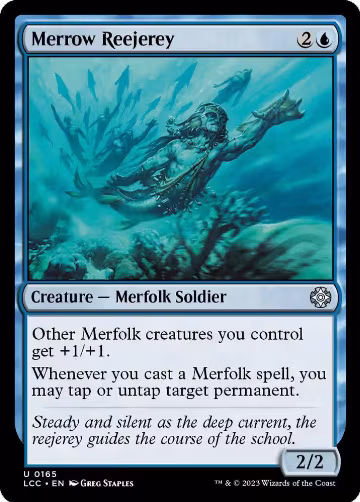Merrow Reejerey (165), Commander: The Lost Caverns of Ixalan — Magic card price