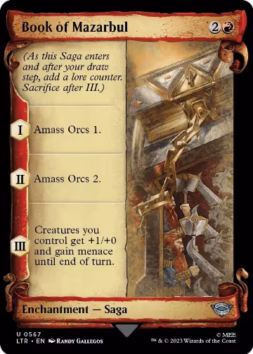 Book of Mazarbul (Showcase Scrolls) (567), Universes Beyond: The Lord of the Rings: Tales of Middle-earth — Magic card price