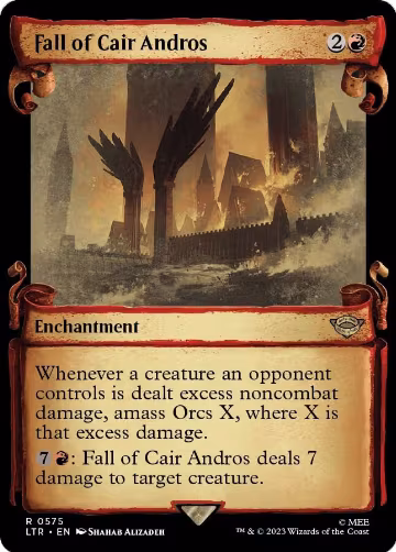 Fall of Cair Andros (Showcase Scrolls) (575), Universes Beyond: The Lord of the Rings: Tales of Middle-earth — Magic card price