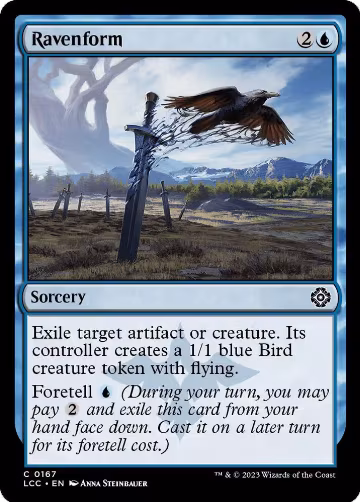 Ravenform (167), Commander: The Lost Caverns of Ixalan — Magic card price