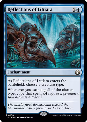 Reflections of Littjara (168), Commander: The Lost Caverns of Ixalan — Magic card price