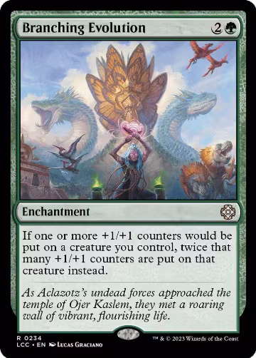 Branching Evolution (234), Commander: The Lost Caverns of Ixalan — Magic card price