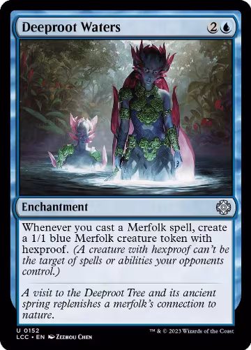 Deeproot Waters (152), Commander: The Lost Caverns of Ixalan — Magic card price