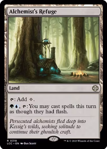 Alchemist's Refuge (318), Commander: The Lost Caverns of Ixalan — Magic card price