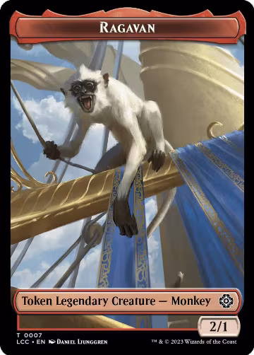 Ragavan // Treasure Double-Sided Token (7 // 18), Commander: The Lost Caverns of Ixalan — Magic card price