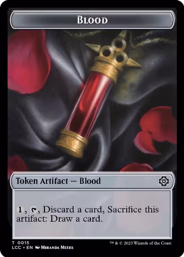 Blood // Vampire (0004) Double-Sided Token (15 // 4), Commander: The Lost Caverns of Ixalan — Magic card price