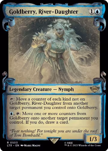 Goldberry, River-Daughter (Showcase Scrolls) (503), Universes Beyond: The Lord of the Rings: Tales of Middle-earth — Magic card price