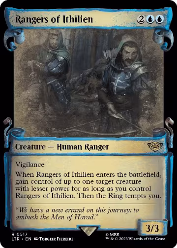 Rangers of Ithilien (Showcase Scrolls) (517), Universes Beyond: The Lord of the Rings: Tales of Middle-earth — Magic card price