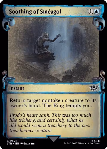 Soothing of Smeagol (Showcase Scrolls) (521), Universes Beyond: The Lord of the Rings: Tales of Middle-earth — Magic card price