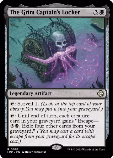 The Grim Captain's Locker (82), Commander: The Lost Caverns of Ixalan — Magic card price