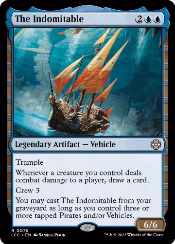 The Indomitable (75), Commander: The Lost Caverns of Ixalan — Magic card price