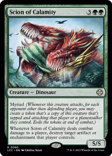 Scion of Calamity (93), Commander: The Lost Caverns of Ixalan — Magic card price