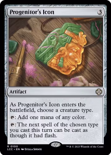 Progenitor's Icon (100), Commander: The Lost Caverns of Ixalan — Magic card price