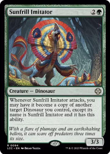 Sunfrill Imitator (94), Commander: The Lost Caverns of Ixalan — Magic card price