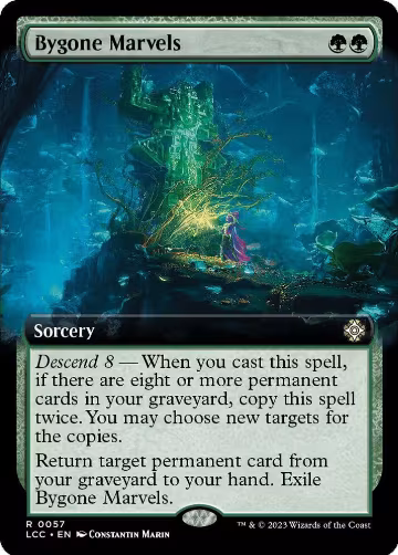 Bygone Marvels (Extended Art) (57), Commander: The Lost Caverns of Ixalan — Magic card price