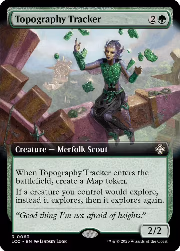 Topography Tracker (Extended Art) (63), Commander: The Lost Caverns of Ixalan — Magic card price