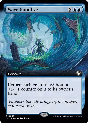 Wave Goodbye (Extended Art) (47), Commander: The Lost Caverns of Ixalan — Magic card price